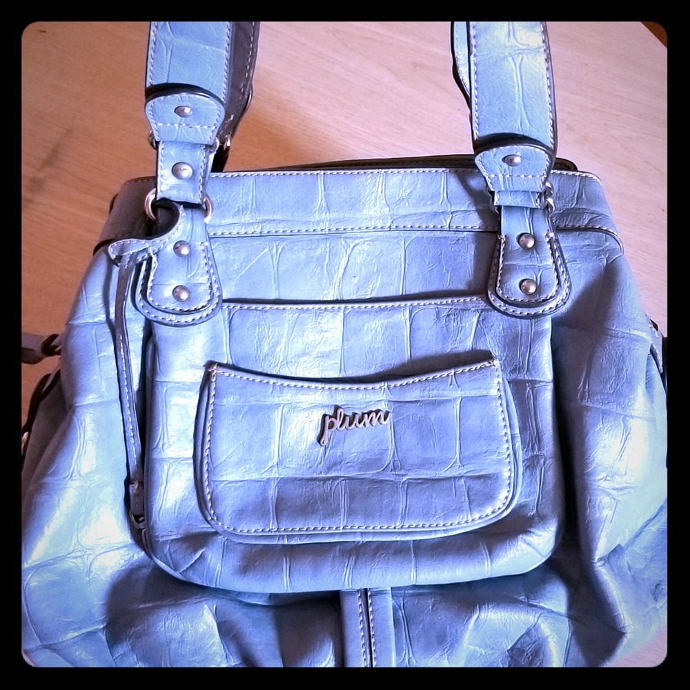 Blue Plum brand Designer purse / handbag